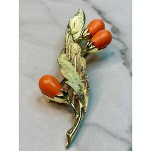 Vintage Sarah Coventry “Bittersweet Berries” Brooch -18